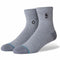 5.LOGOMAN ST QTR (ヘザー グレー)