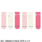 501.ORIGIN 6 PACK QTR ピンク