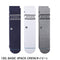 165.BASIC 3PACK CREW(ネイビー)