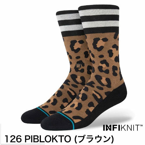 STANCE SOCKS スタンス ソックス PIBLOKTO (ブラウン)