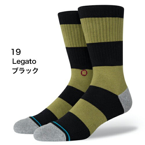 STANCE SOCKS スタンス ソックス インフィニット クルーソックス Yankees Away Jersey(グレー)