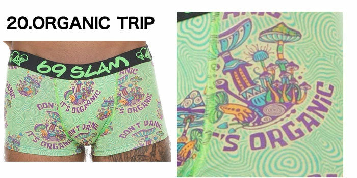 69SLAM  MHB コットン ローライズ  ORGANIC TRIP ボクサーパンツ ロックスラム