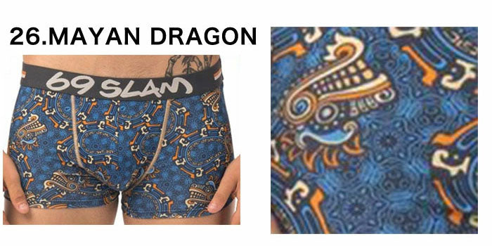 69SLAM マイクロファイバー MSY シリーズ MAYAN DRAGON ロックスラム