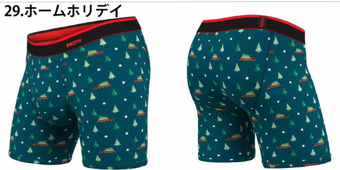 MYPAKAGE MYPAKAGE ロング ボクサーパンツ BN3TH マイパッケージ WEEKDAY PRINTS ホームホリデイ