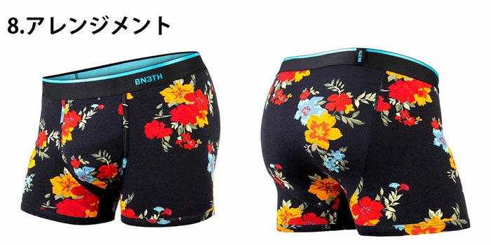 MYPAKAGE ショート ボクサーパンツ BN3TH マイパッケージ WEEKDAY PRINTS アレンジメント