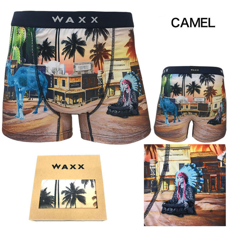 WAXX ボクサーパンツ CAMEL ワックス