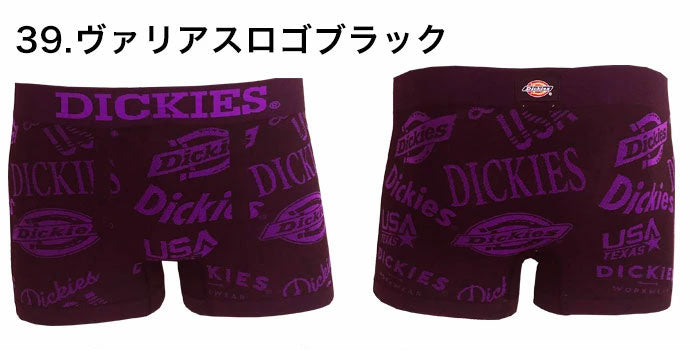 DICKIES ディッキーズ ボクサーパンツ ヴァリアスロゴ ブラック