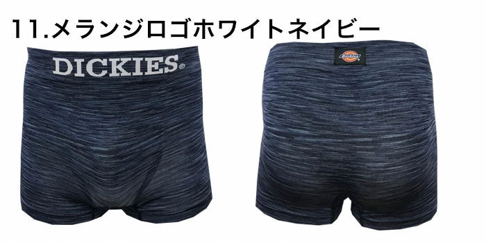 DICKIES ディッキーズ ボクサーパンツ メランジロゴ ホワイトネイビー