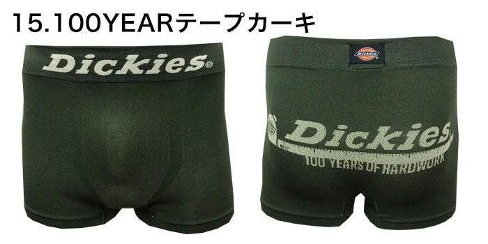 DICKIES ディッキーズ ボクサーパンツ 100YEARテープ カーキ