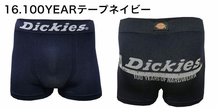 DICKIES ディッキーズ ボクサーパンツ 100YEARテープ ネイビー