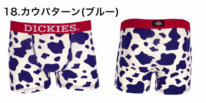 DICKIES ディッキーズ ボクサーパンツ カウパターン ブルー