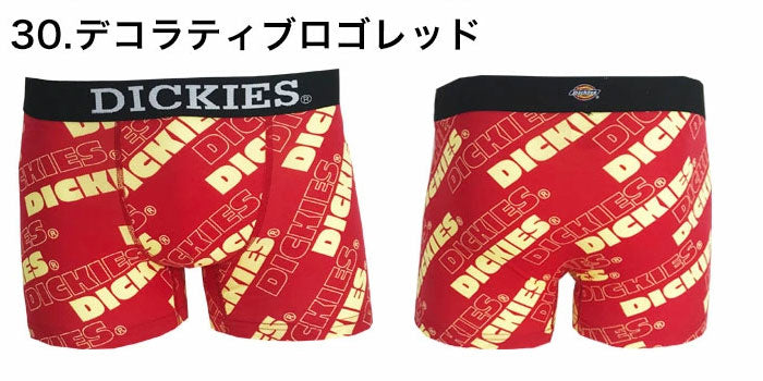 DICKIES ディッキーズ ボクサーパンツ デコラティブロゴ レッド