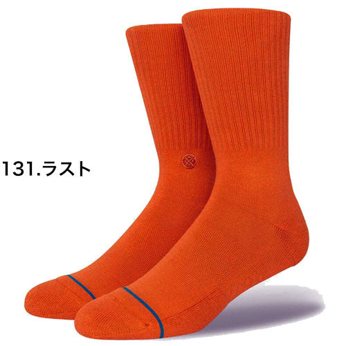 STANCE スタンスソックス STANCE socks ICON シンプル ラスト