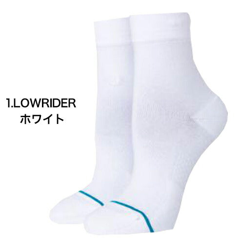 レディース STANCE SOCKS LOWRIDER ホワイト