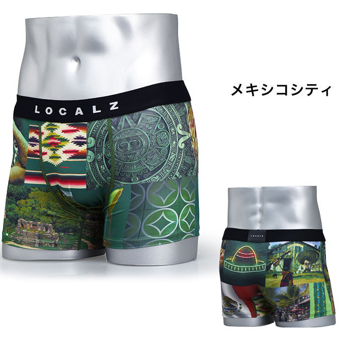 LOCALZ ロカルズ メキシコシティ ナイロン ボクサーパンツ