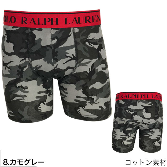 ポロ ラルフローレン ボクサーパンツ 1枚 POLO RALPH LAUREN カモグレー