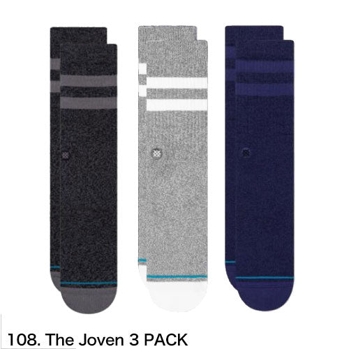 STANCE SOCKS スタンスソックス The Joven 3 PACK